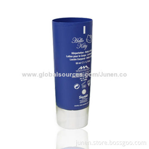 Cosmetics plastic tube, various colors are available, customized designs are accepted